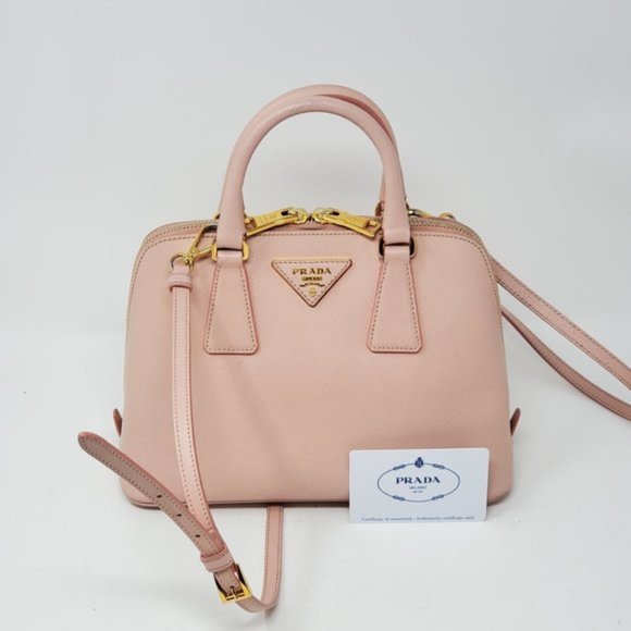 Auth Prada Mini Promenade Saffiano Crossbody Bag - Picture 3 of 16
